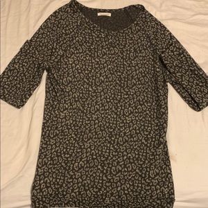 Obey leopard print long sleeved women’s sweater